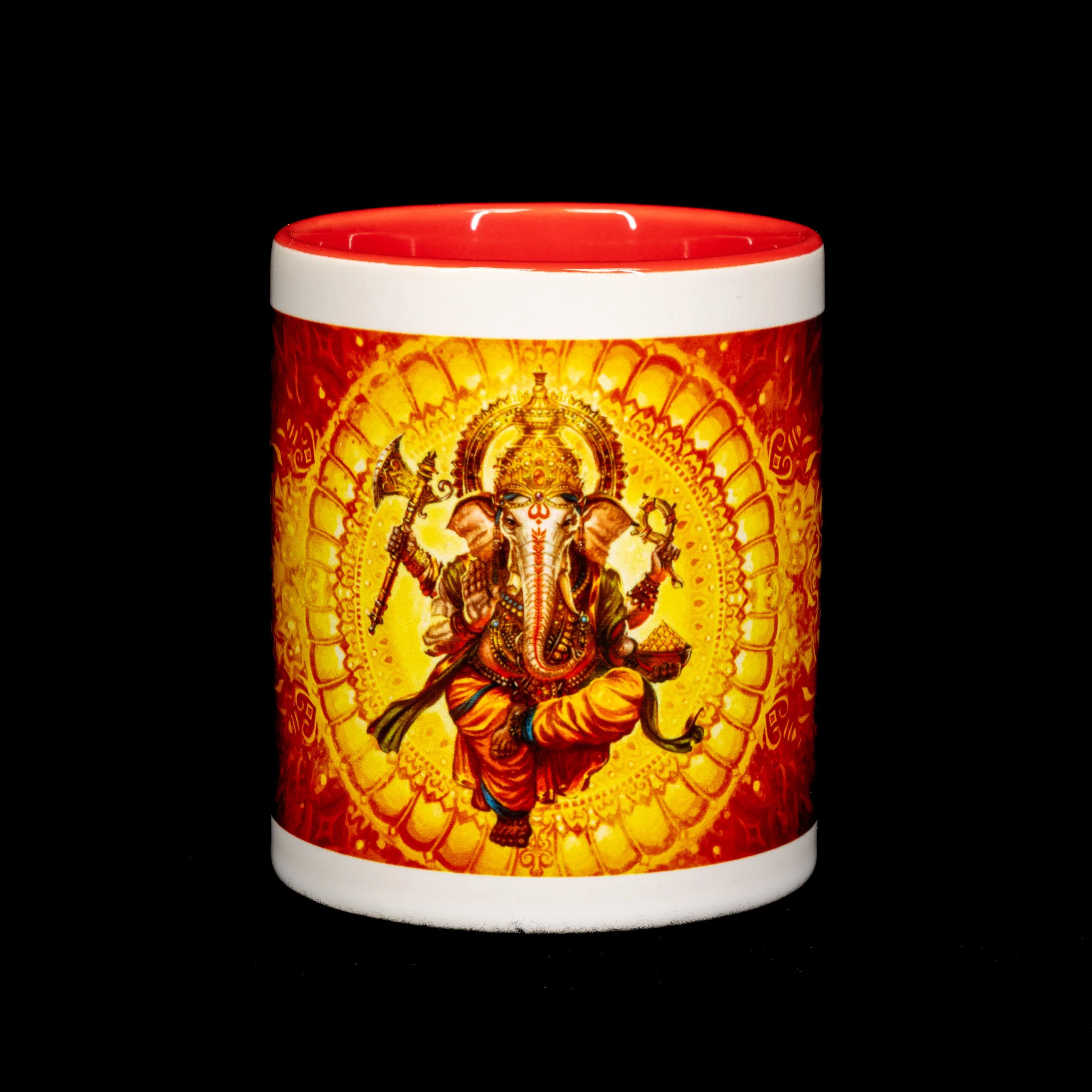FIGURA OBSCURA - CERAMIC COFFEE MUG, GANESHA - Image 3